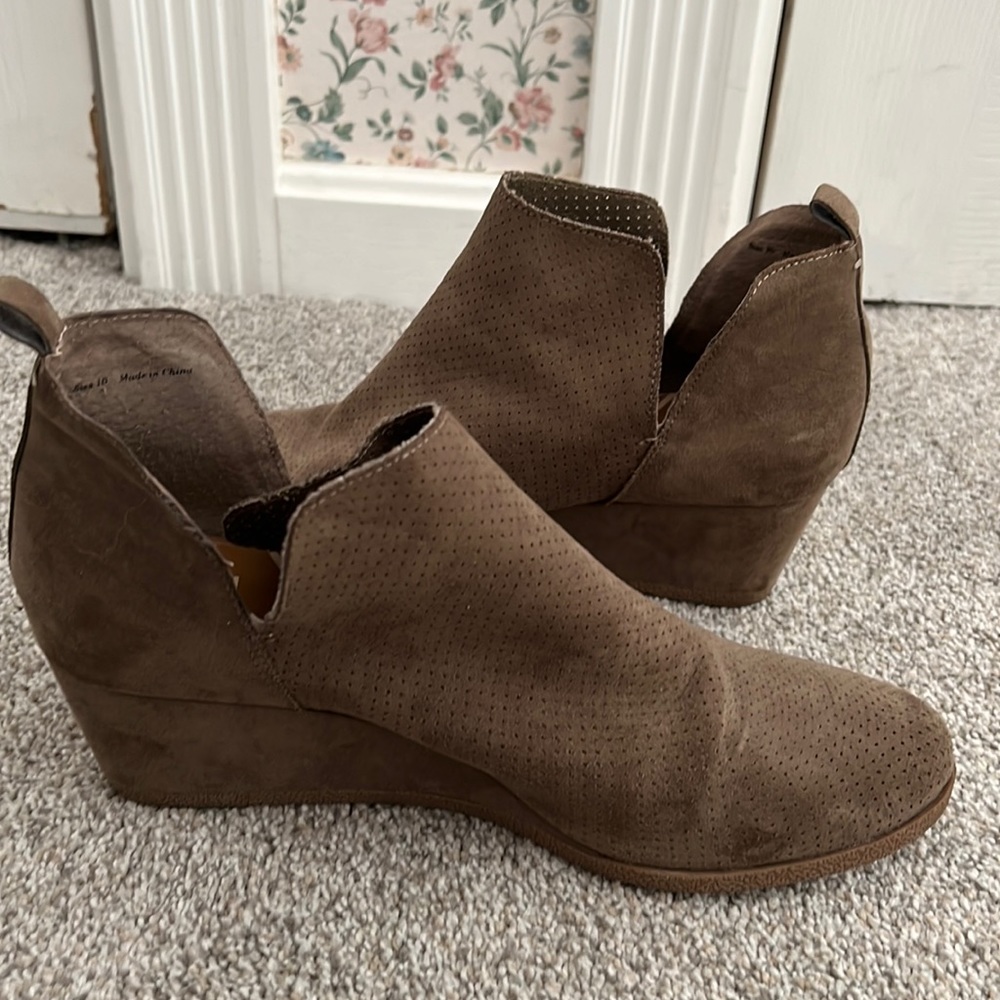 Wedge Booties